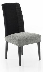 Forbyt Potah elastický na sedák židle MARTIN světle šedý komplet 2 ks