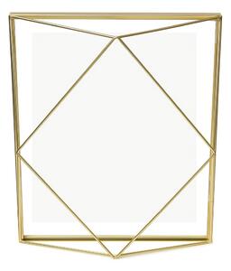 Kovový stojací/na zeď rámeček ve zlaté barvě 25x30 cm Prisma – Umbra