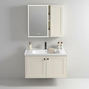 Sada koupelnového nábytku s umyvadlem Monti 60cm Creme