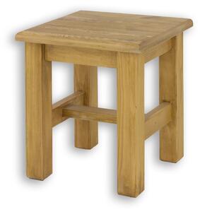 Dřevěná stolička/stolek SIL 21 - K09 přírodní borovice