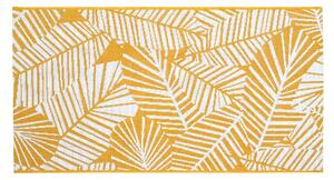 Kusový koberec Haiti, 230 × 160 cm, Haiti, exotické listy, žlutý
