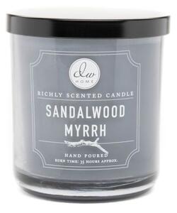 DW HOME Sandalwood & Myrrh Vonná svíčka ve skle, 275 g