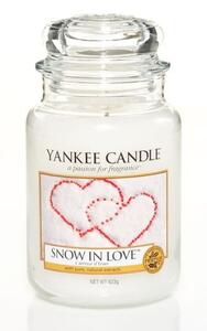 Aromatická svíčka, Yankee Candle Snow in Love, hoření až 150 hod