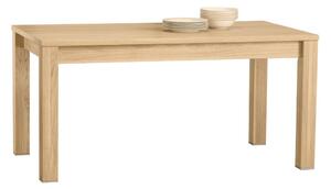 Dubový jídelní stůl rozkládací 120/180x90 ATLANTA typ 40 dub bianco
