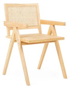 Židle ROTIN dřevěná 834085