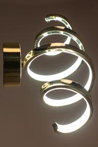 Toolight - LED nástěnné svítidlo SPRING APP827-W, zlatá, OSW-09179