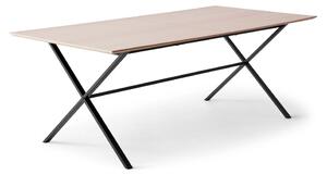 Rozkládací jídelní stůl s deskou v dubovém dekoru a přídavnou deskou 100x210 cm Meza – Hammel Furniture