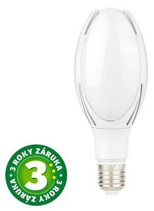 LED žárovka E27 24W 4000lm, studená, délka 19,5cm, ekvivalent 280W, 3 roky záruka