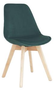 Jídelní židle Blanche (emerald + buk). 1028822