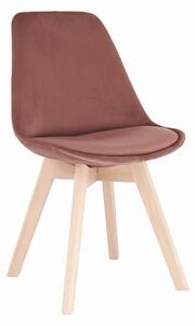 Jídelní židle Blanche (růžová + buk). 1028825