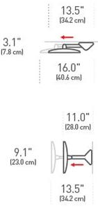 Nástěnné kosmetické zvětšovací zrcadlo s osvětlením (5x) ø 20 cm Sensor – simplehuman