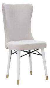 Mauro Ferretti Set 2ks krémových jídelních židlí Mauro Ferreti Mikla, 40x65x99 cm