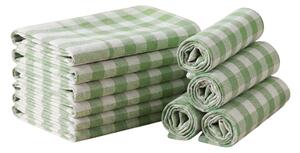 Utěrka CORIVA 50x70 cm světle zelená, set 10 ks