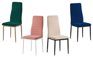 Jídelní židle Antigone NEW (smaragdová + dub). 1028855