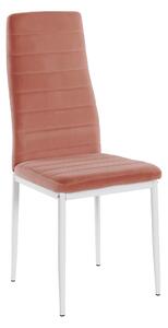 Jídelní židle Antigone NEW (lososová + bílá). Vlastní profesionální přeprava až k Vám domů 1028856