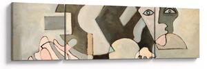 Obraz - Kubismus (170x50 cm)