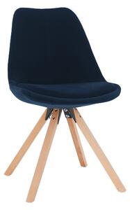 Jídelní židle Fra (modrá + buk). 1028859