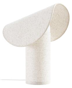 Stolní lampa Lucande, Tamani, stmívatelné, Béžová, Obývací pokoj, Tkanina / Textil, Design