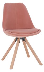Jídelní židle Fra (růžová + buk). Vlastní profesionální přeprava až k Vám domů 1028860