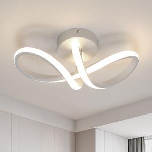 Stropní svítidlo GOECO bílé moderní integrované LED 16 W