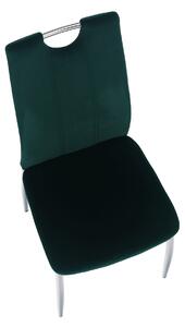Jídelní židle Don Juan NEW (smaragdová + chróm). 1028866