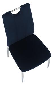 Jídelní židle Don Juan NEW (modrá + chróm). 1028868