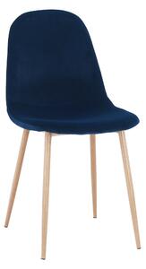 Jídelní židle Angelique (modrá + buk). 1028872