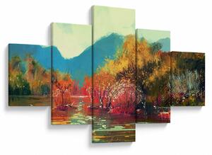 Obraz - Barvy podzimu (125x70 cm)