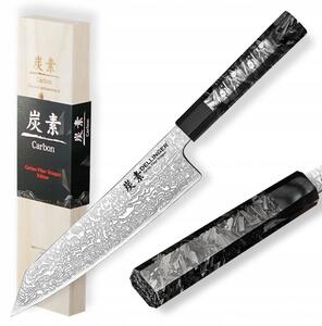 Dellinger Kuchyňský nůž Chef/Kiritsuke 215 mm Carbon Fiber Octagon