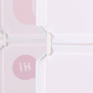 Dětská modulární skříň Fresh Pink (růžová + dětský vzor). 1028922