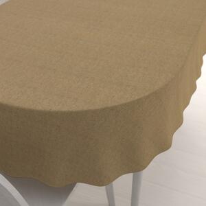 Biante Dekorační oválný ubrus PML-121 Zlatohnědá režná 50x100 cm
