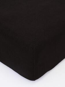 MK Lůžkoviny Froté prostěradlo 90 × 200 cm - tmavě hnědá