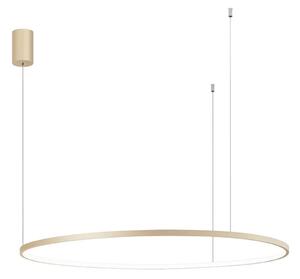 Ondaluce - LED Stmívatelný lustr na lanku SOEL LED/47W/230V pr. 100 cm zlatá