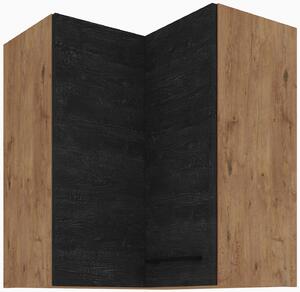 Kuchyňská skřínka 60x60 GN-72 2F (90°) - VIGO DARK WOOD