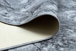 Balta Moderní kusový koberec pogumovaný MARBLE Mramor beton kámen šedý Rozměr: 150x450 cm