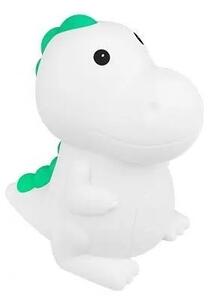 LED RGB Stm. nabíjecí dětské noční světlo LED/2,5W/5V 3000K 1200 mAh dinosaurus