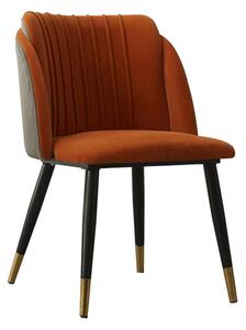 Jídelní židle Rodon (terakota + šedá). 1034335