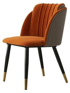 Jídelní židle Rodon (terakota + šedá). 1034335
