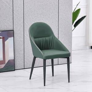 Jídelní židle Fosgen (zelená + kov). 1034358