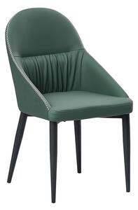 Jídelní židle Fosgen (zelená + kov). Vlastní profesionální přeprava až k Vám domů 1034358