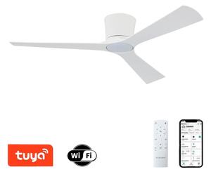 ZEVENTI - LED Stropní ventilátor AUREX LED/24W/230V Wi-Fi Tuya bílá + DO