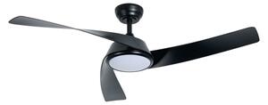 ZEVENTI - LED Stropní ventilátor AERYS LED/24W/230V Wi-Fi Tuya černá + DO