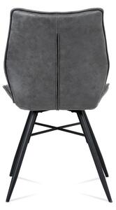 Jídelní židle HC-444 GREY3 - šedá látka