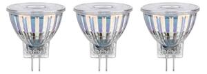 P 29140 Standard 12V LED reflektor GU4 3x4,2W 2700K stříbrná - PAULMANN