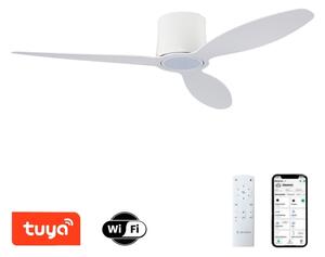 ZEVENTI - LED Stropní ventilátor VENTORA LED/24W/230V Wi-Fi Tuya bílá + DO