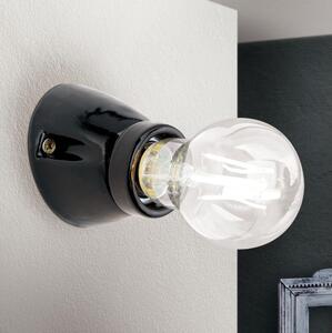 Orion - Nástěnné svítidlo FROST 1xE27/60W/230V černá