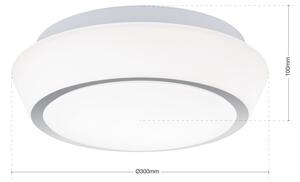 Orion - Koupelnové stropní svítidlo TENA 2xE27/60W/230V pr. 30 cm IP44 bílá