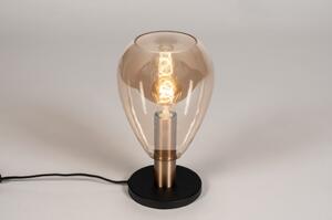 Stolní skleněná lampa Padova Champagne (LMD)