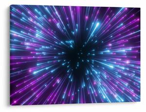 Obraz - Neonový prostor (70x50 cm)