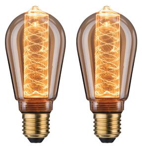 P 5068 Inner Glow Edition sada LED žárovka E27 230V 2x4W 1800K zlatá spirála - PAULMANN